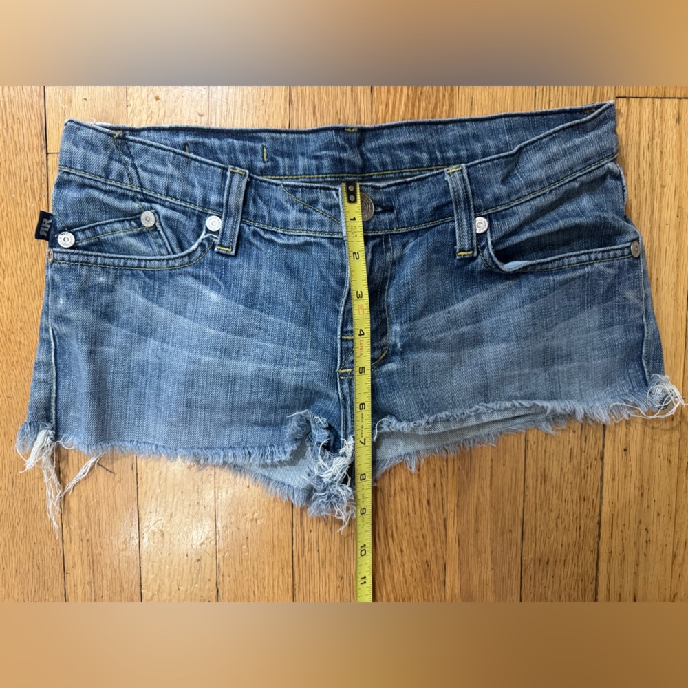 ROCK & REPUBLIC Y2K CUTOFF JEAN SHORTS - Picture 7 of 16